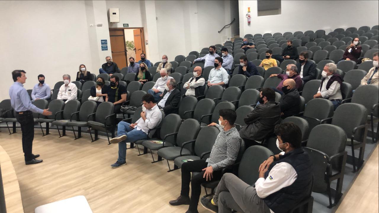 Presidente Antonio Ruyz participa da reunião do POD sobre concessões de pedágios no Paraná